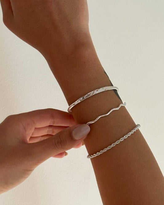 Bracelete Lié  Prata
