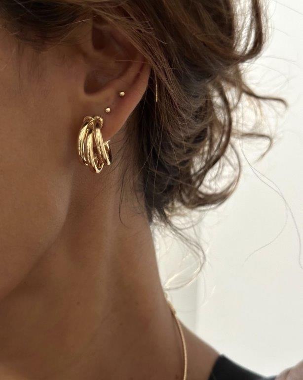 Argola Pepa Ouro