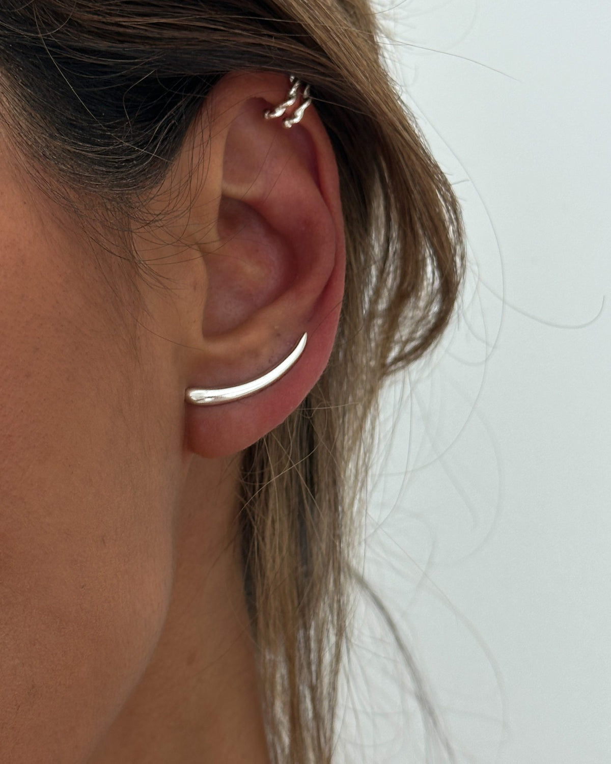 Ear Cuff Elli Prata