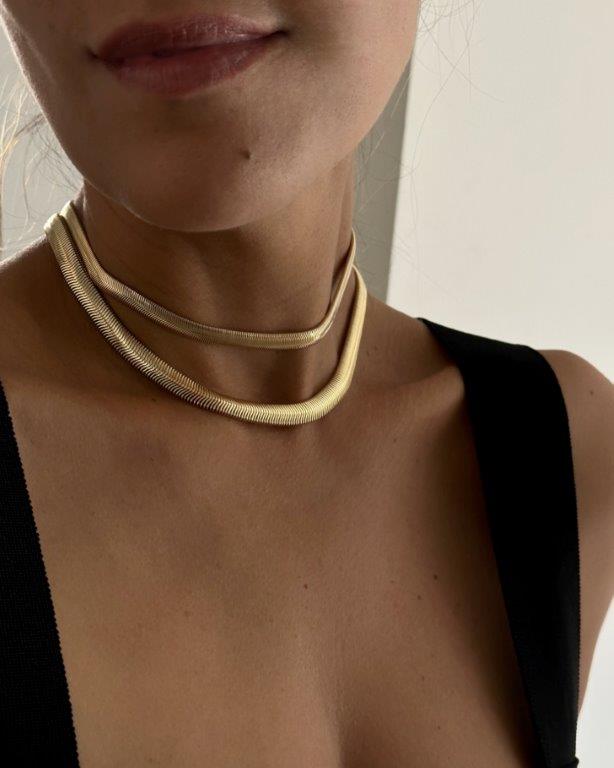 Choker Mari  Ouro