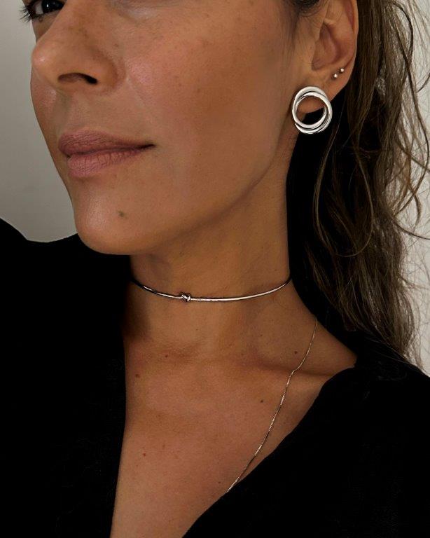 Choker Jena Prata
