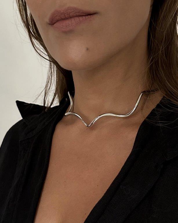 Choker Nura Prata