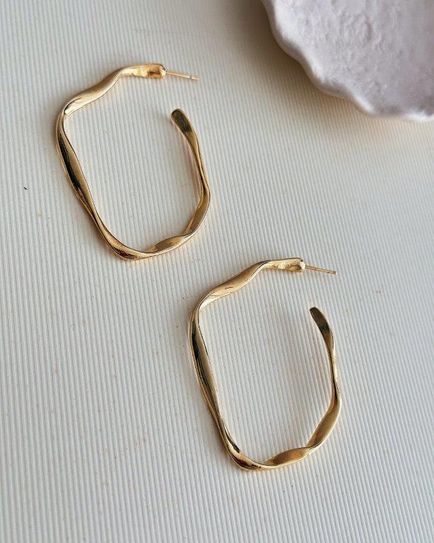 Argola Cloe Ouro