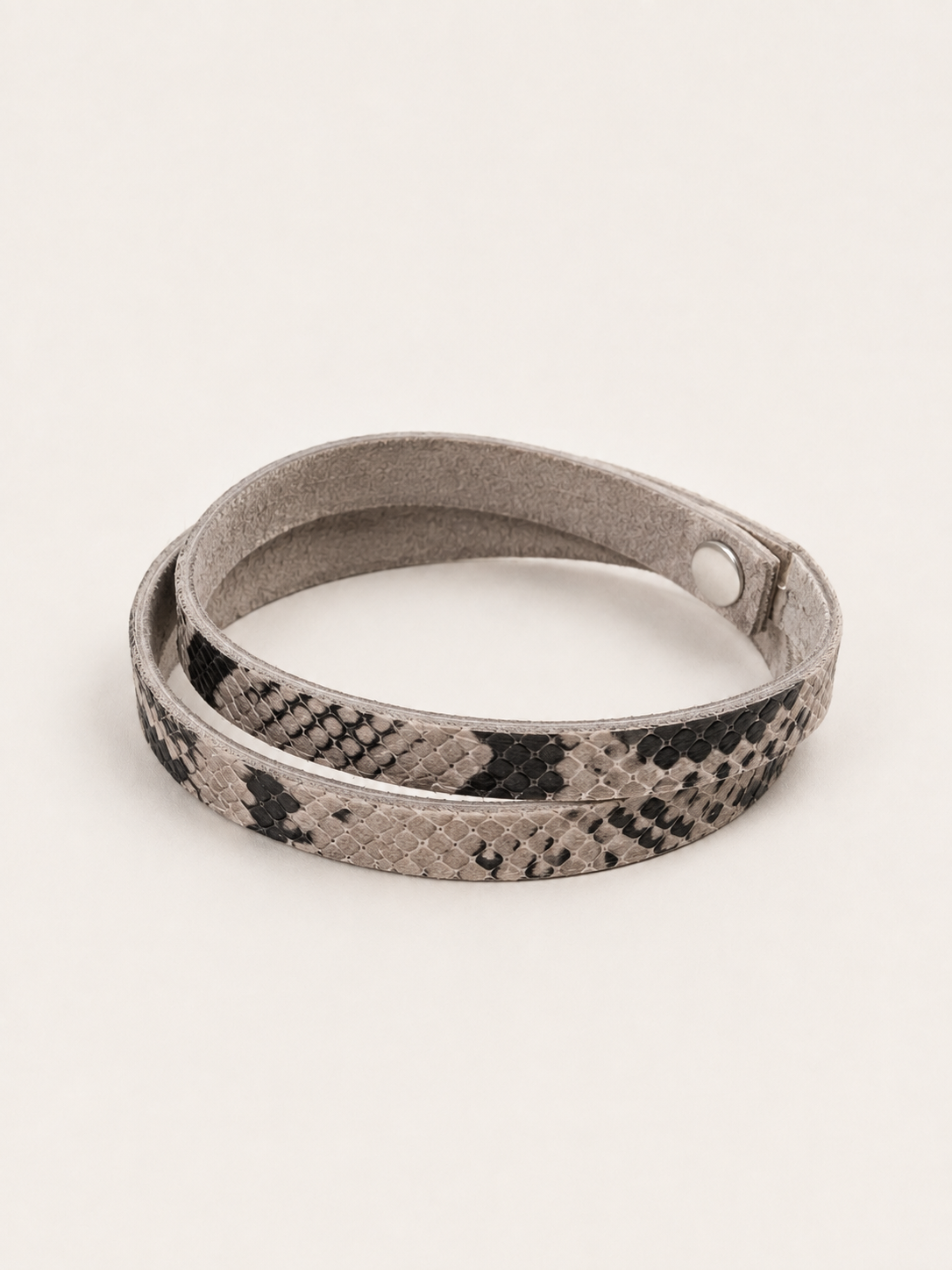 Pulseira Alma Couro Píton