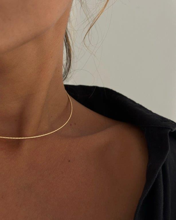 Choker Molina Ouro