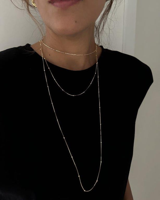 Colar Longo Nina Ouro