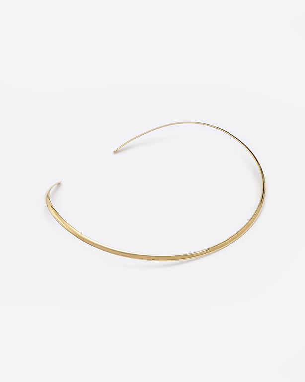 Choker Chapa Fina Ouro