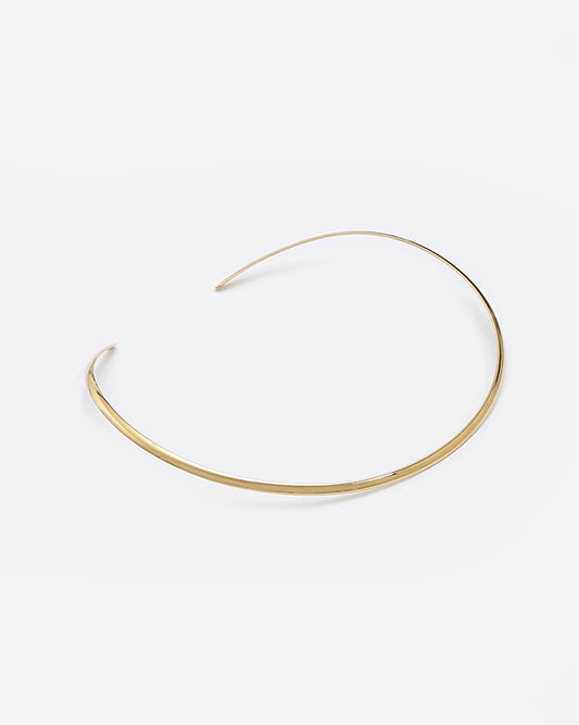 Choker Chapa Fina Ouro