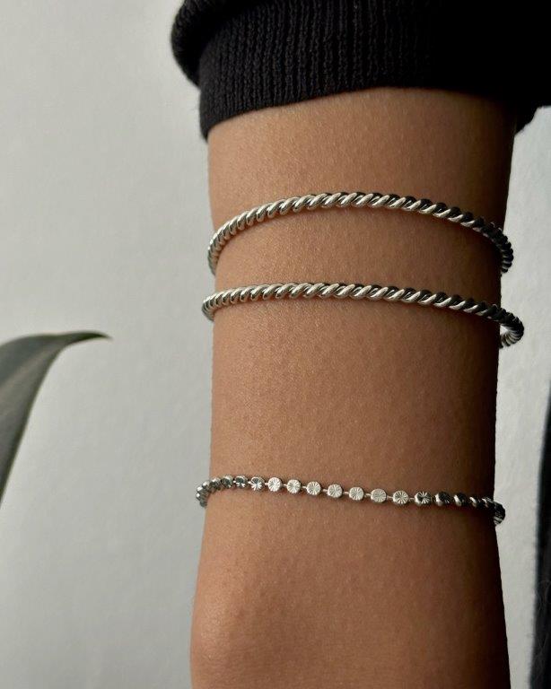 Bracelete Greta Prata