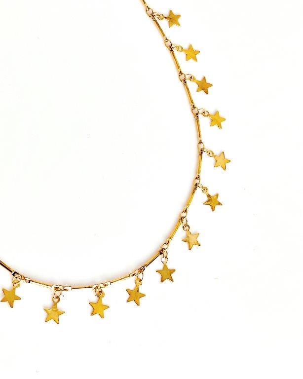 Colar Stela Ouro