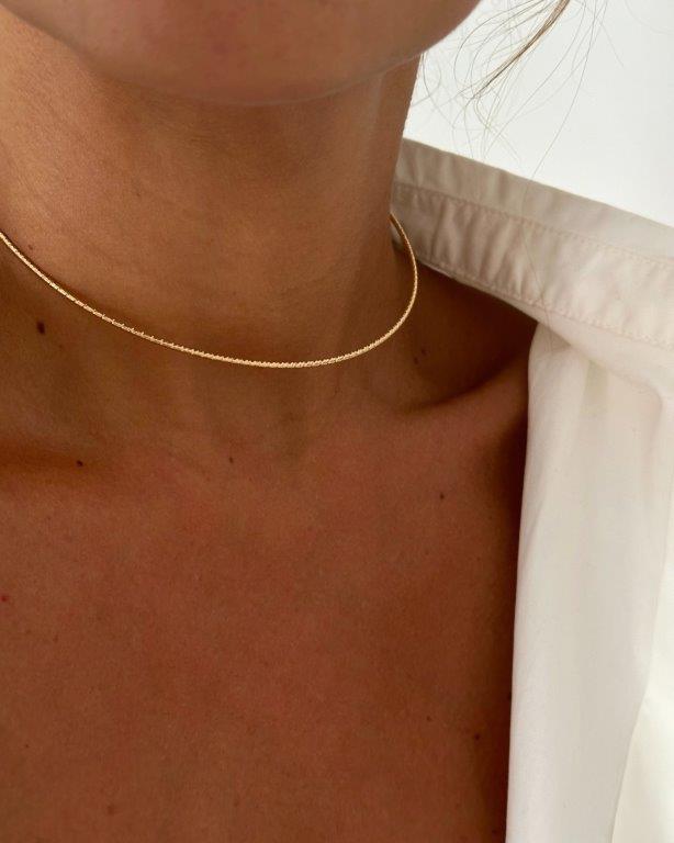 Choker Molina Ouro