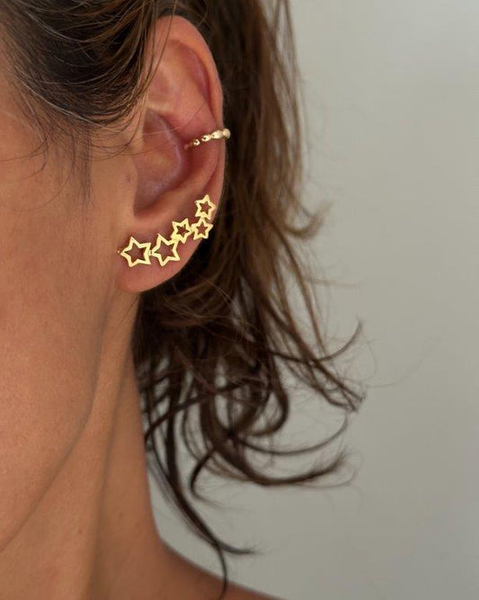 Ear Cuff Estela Ouro
