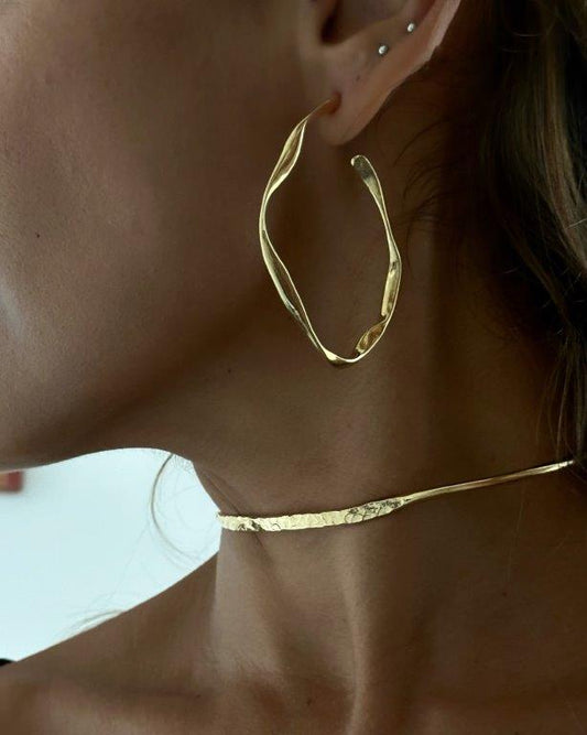 Argola Cloe Ouro