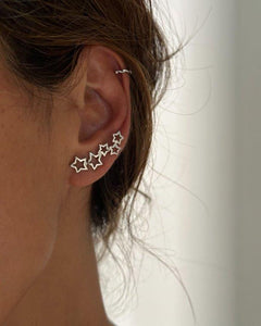 Ear Cuff Estela Prata