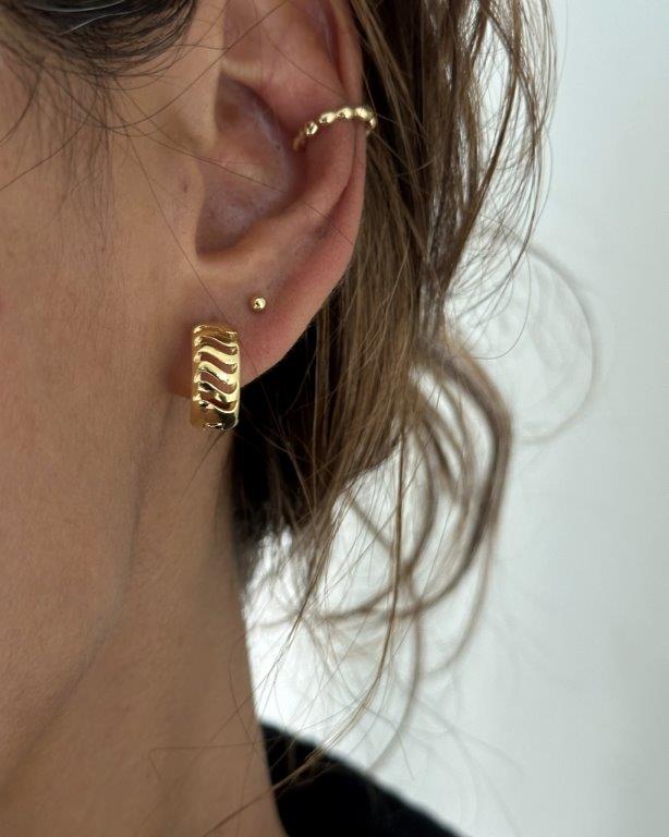 Argola Zoe Ouro