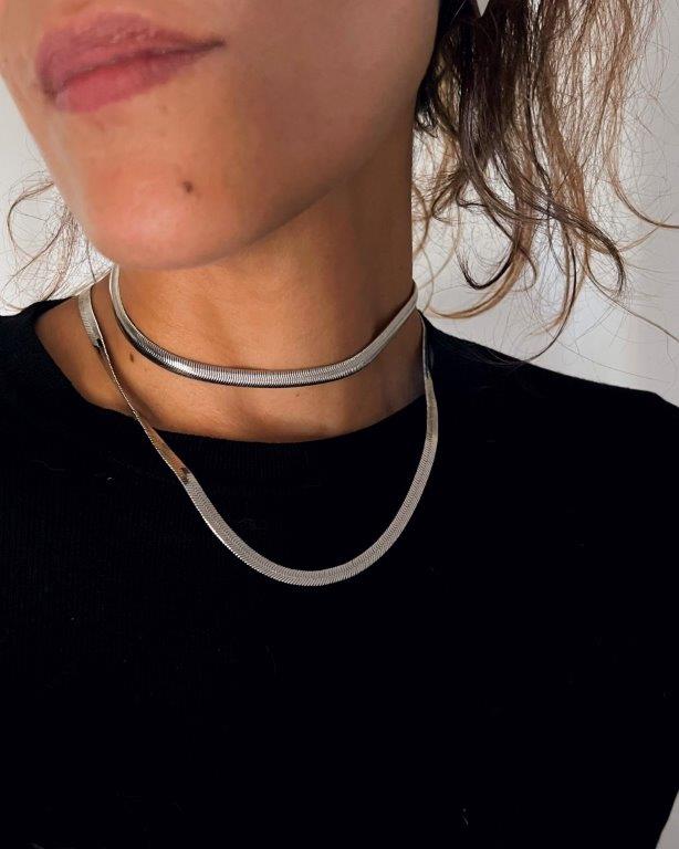 Choker Mari Prata