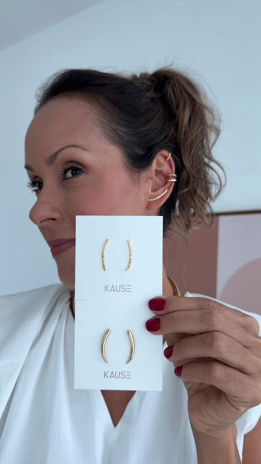 Ear Cuff Raz Prata